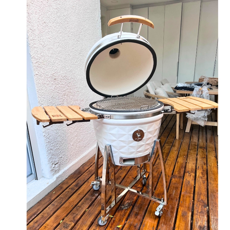 Kamado 22 Diamond Blanco