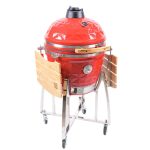 Kamado 22 Diamond Rojo - Imagen 3