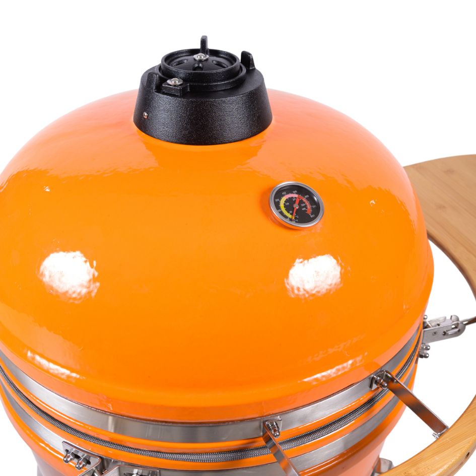 Kamado 23.5 Glossy Naranjo - Imagen 3