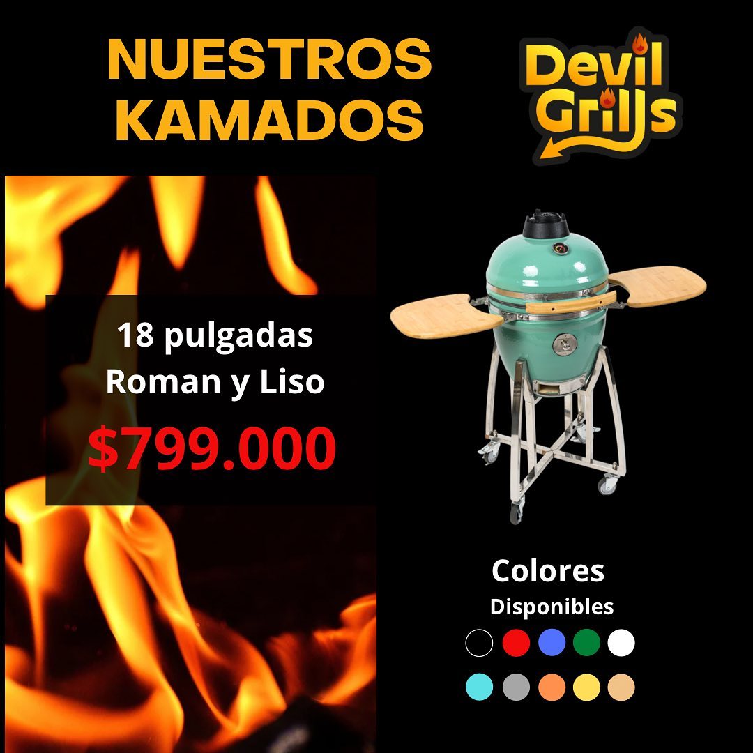 Nuestro kamado Roman Line