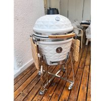 Kamado 22 Diamond Blanco - Imagen 2