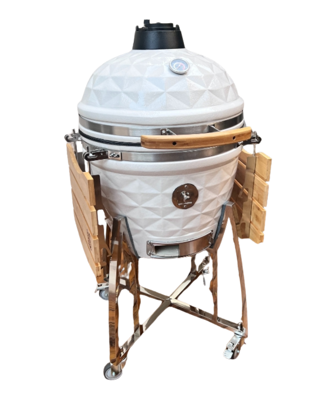 Kamado 22 Diamond Blanco - Imagen 2